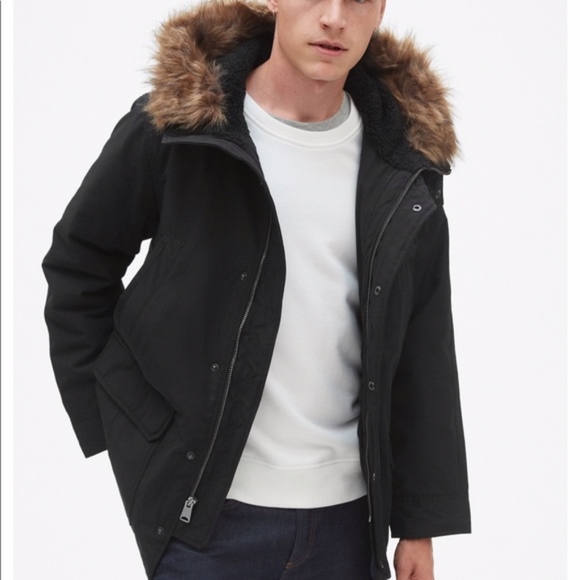 mens parka gap